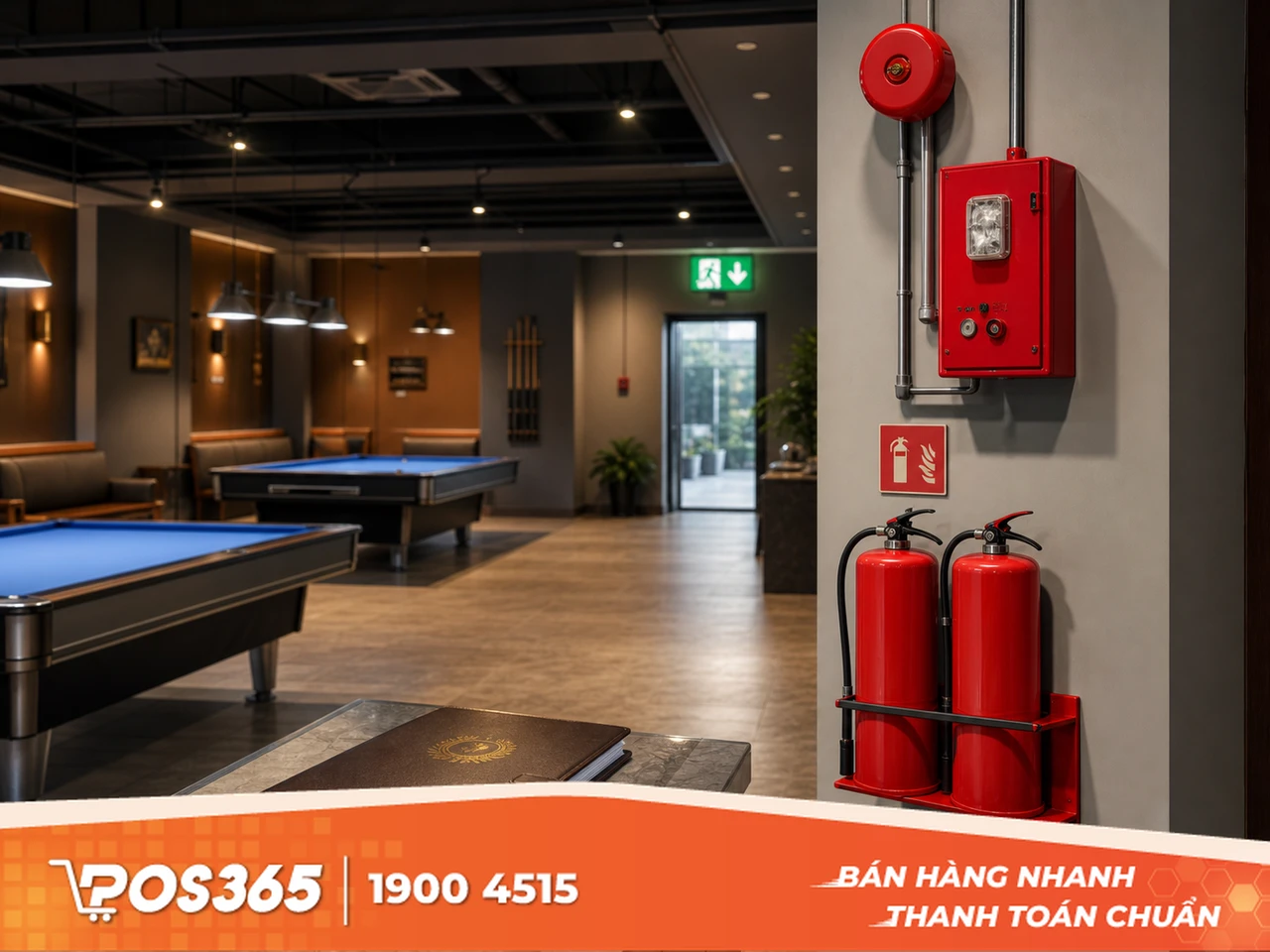 Quy định pháp lý và phòng cháy chữa cháy (PCCC) khi thuê mặt bằng bida