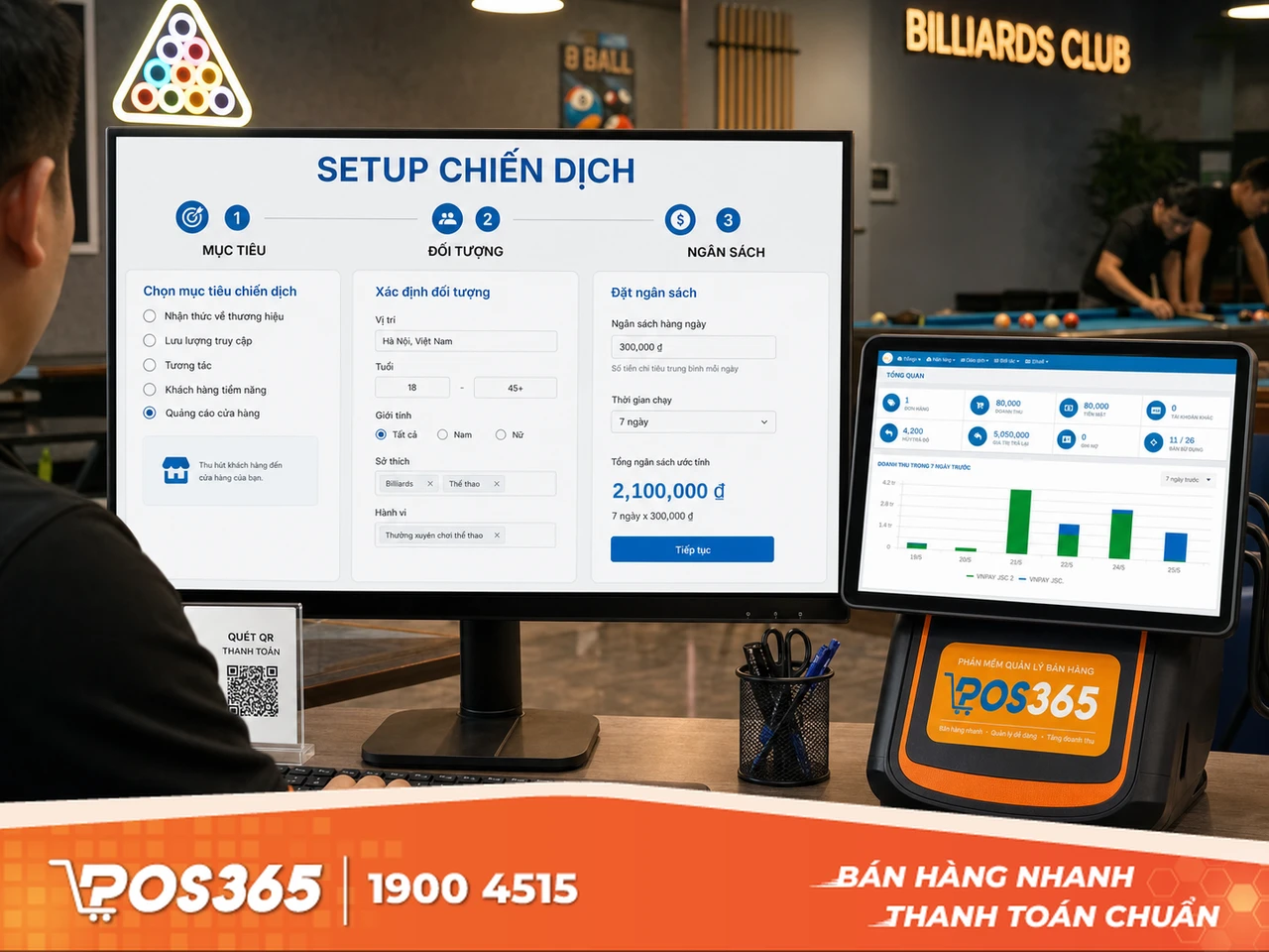 Quy trình setup chiến dịch quảng cáo Facebook khai trương
