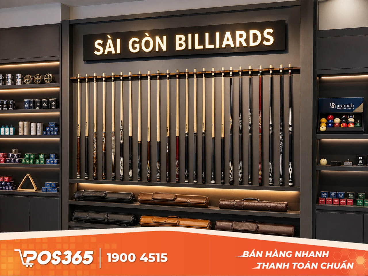 Sài Gòn Billiards - Địa chỉ phân phối phụ kiện bida chính hãng chuyên nghiệp