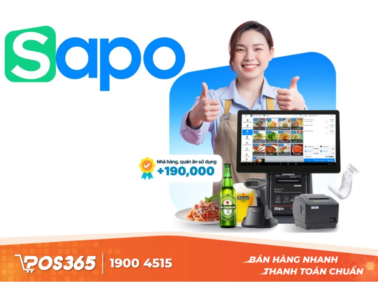 Ứng dụng quản lý bán hàng đa kênh Sapo