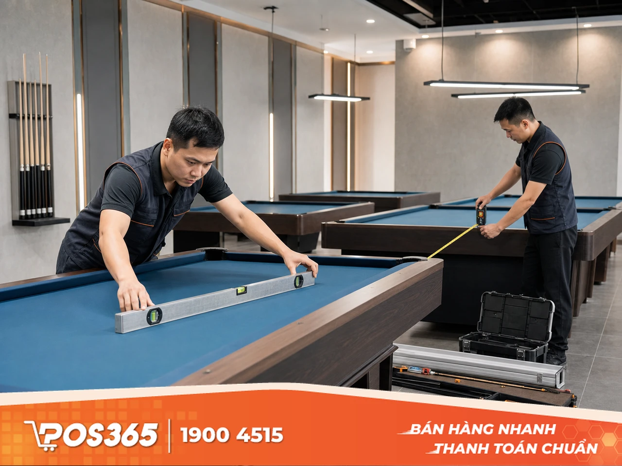 Setup không gian và lắp đặt thiết bị đúng chuẩn kỹ thuật