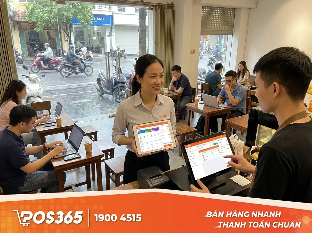 Số h&oacute;a quy tr&igrave;nh quản l&yacute; bằng phần mềm POS