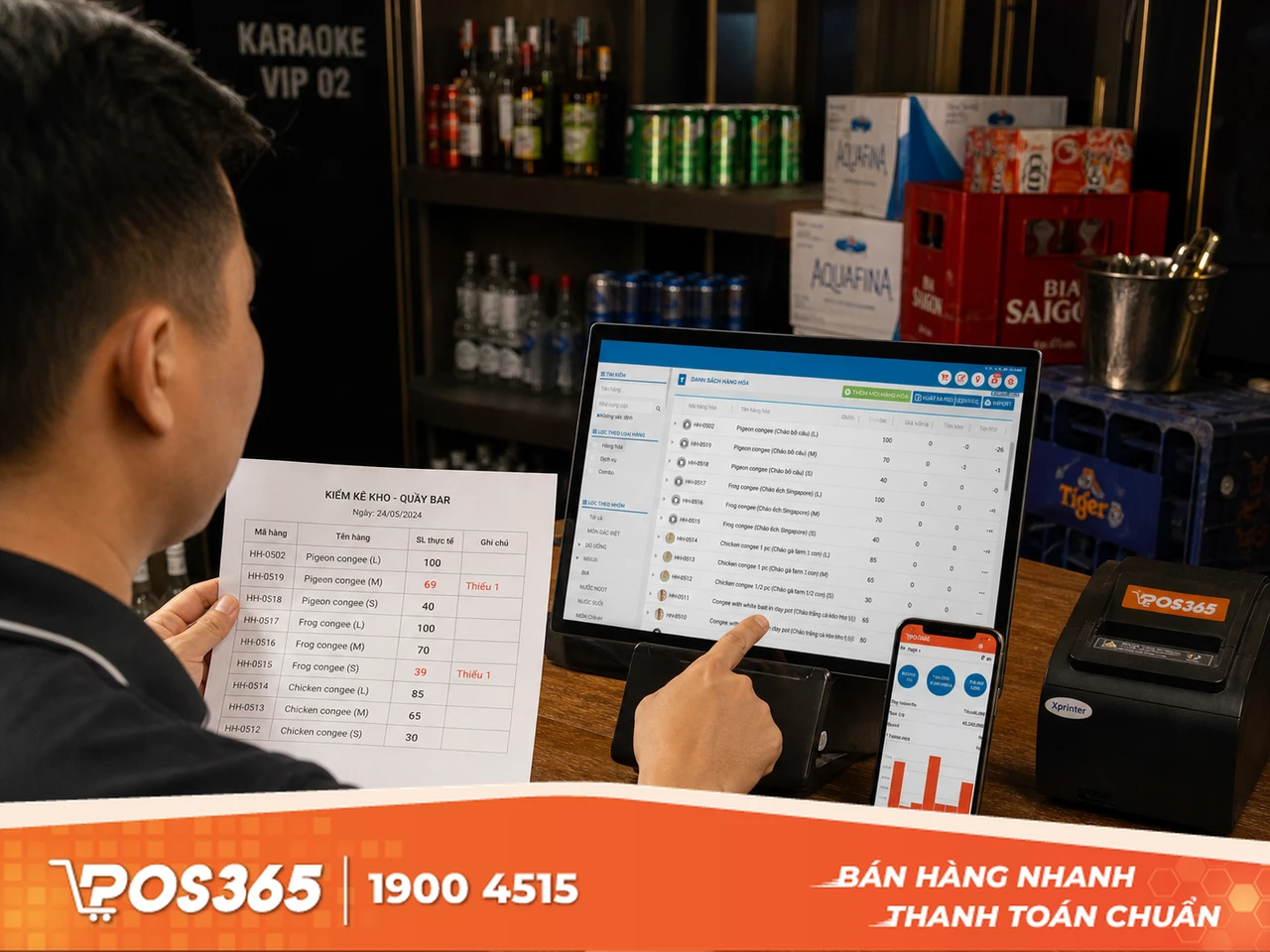 So sánh số liệu, xác định chênh lệch và nguyên nhân
