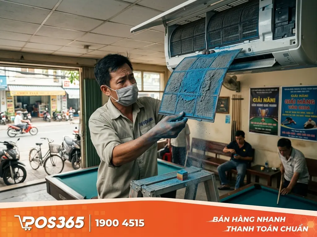 Tại sao bụi phấn lơ bida lại là "kẻ thù truyền kiếp" của hệ thống điều hòa?