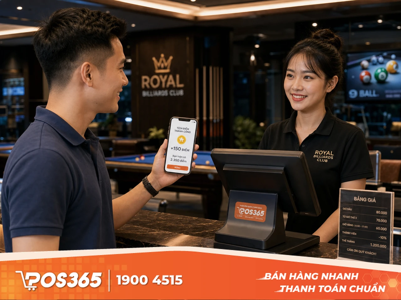 Tại sao quán bida cần có chính sách thẻ VIP và tích điểm thành viên?