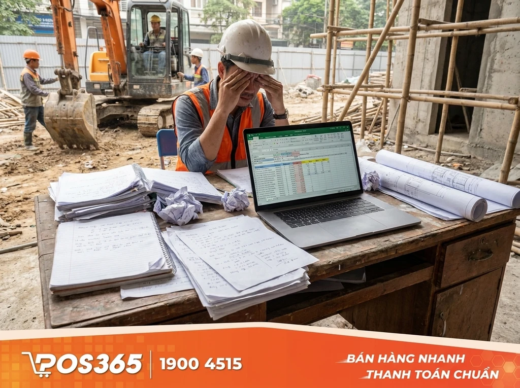 Tại sao sổ s&aacute;ch v&agrave; Excel kh&ocirc;ng c&ograve;n ph&ugrave; hợp để quản l&yacute; dự &aacute;n x&acirc;y dựng?