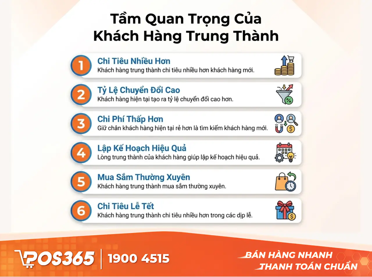 Tầm quan trọng của khách hàng trung thành