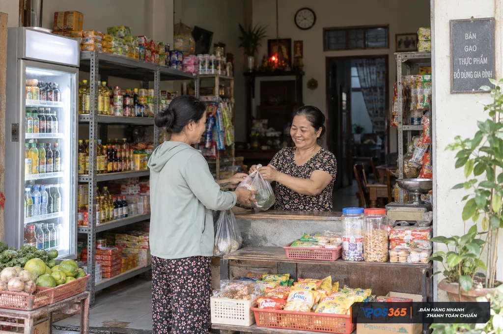 Tận dụng mặt bằng tại nhà để mở tiệm tạp hóa nhỏ