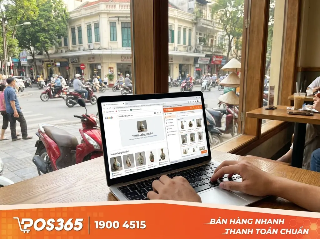 Thao tác tìm sản phẩm bằng hình ảnh trên máy tính (PC)
