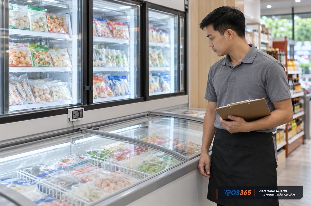 Theo dõi nhiệt độ tủ bảo quản thực phẩm
