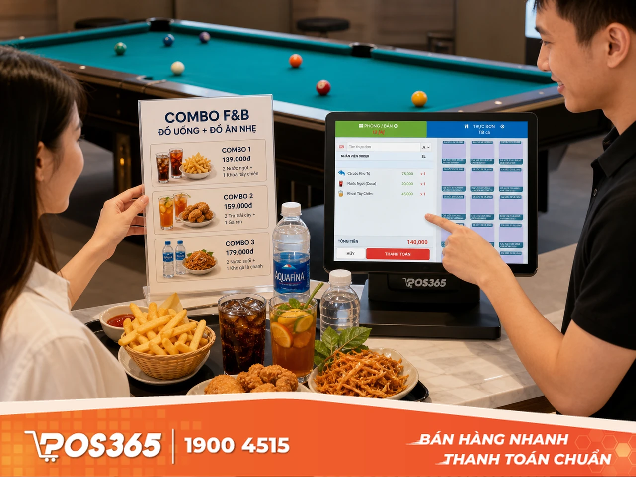Thiết kế các combo gia tăng giá trị (Tăng trải nghiệm F&B)