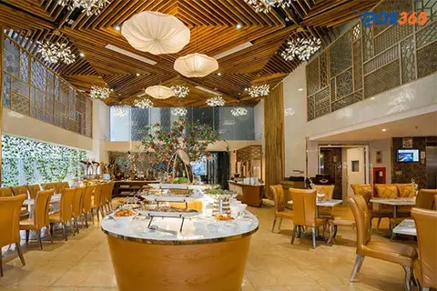 Thiết kế nh&agrave; h&agrave;ng buffet