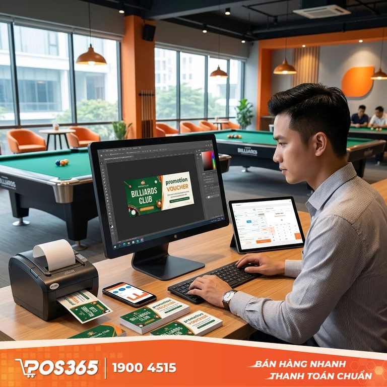 Liên kết phát voucher giờ vàng với các trường học, văn phòng lân cận