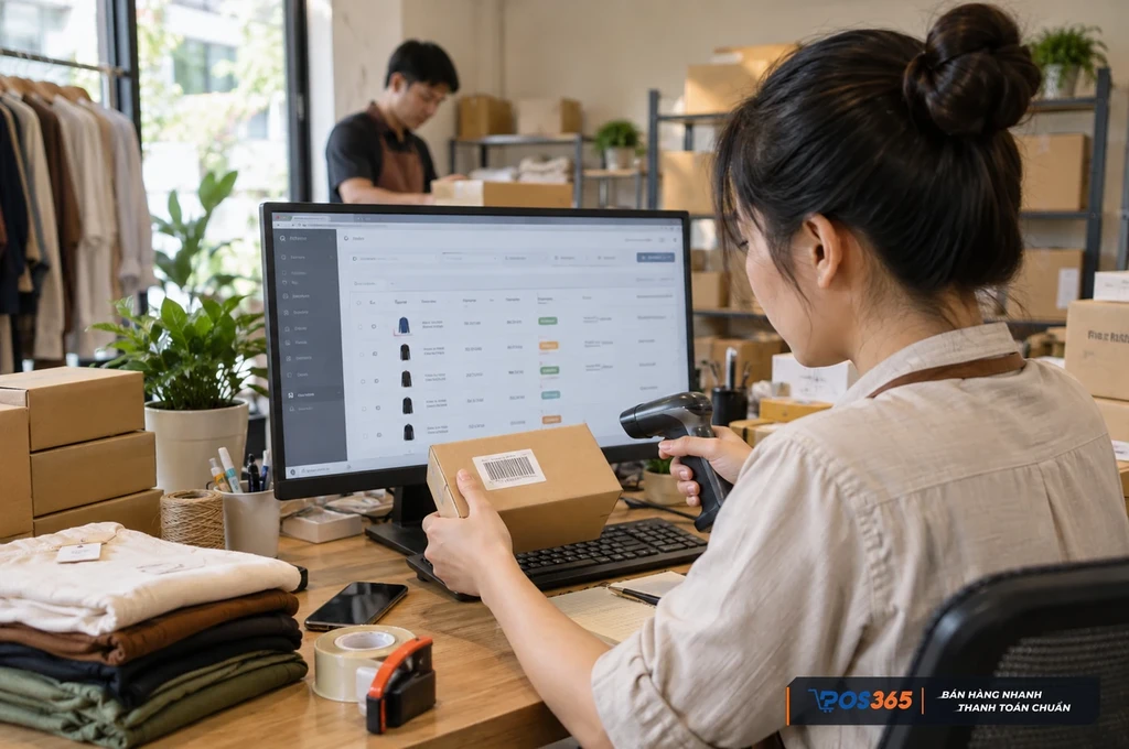 Thiết lập quy trình quản lý đơn hàng và dữ liệu tồn kho