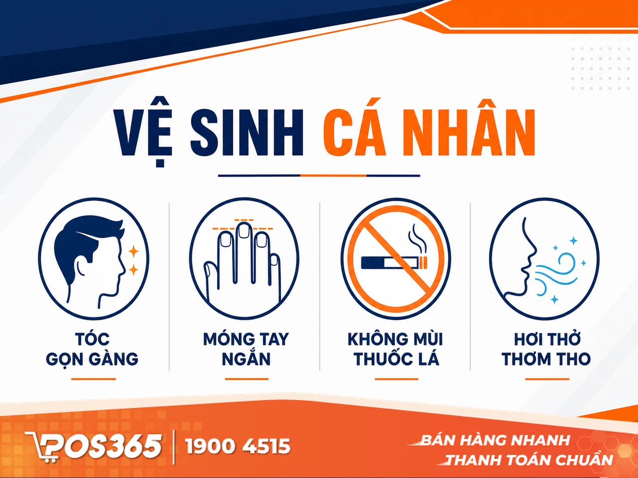 Thiếu vệ sinh cá nhân và tác phong diện mạo