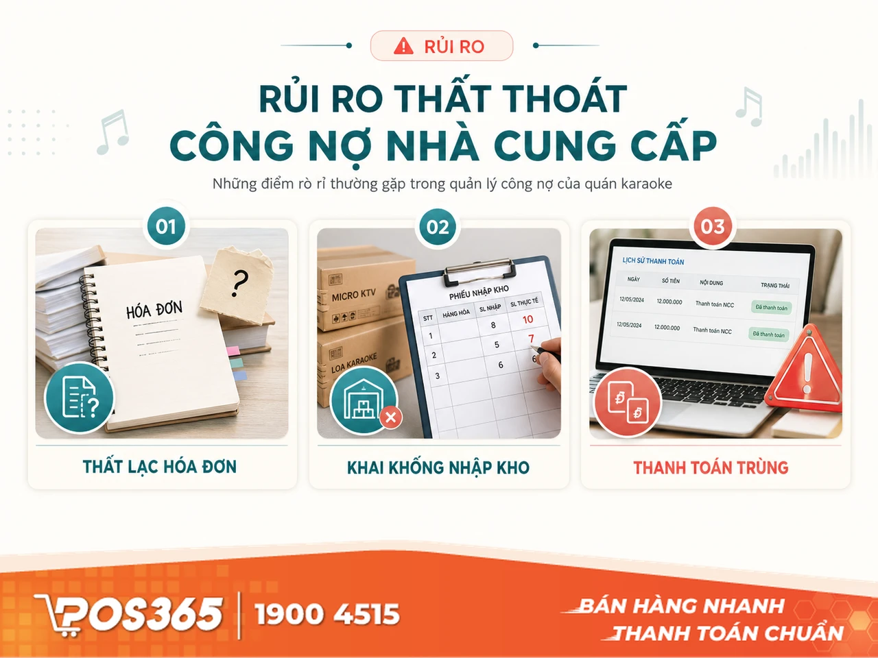 Thực trạng và rủi ro thất thoát khi quản lý công nợ nhà cung cấp