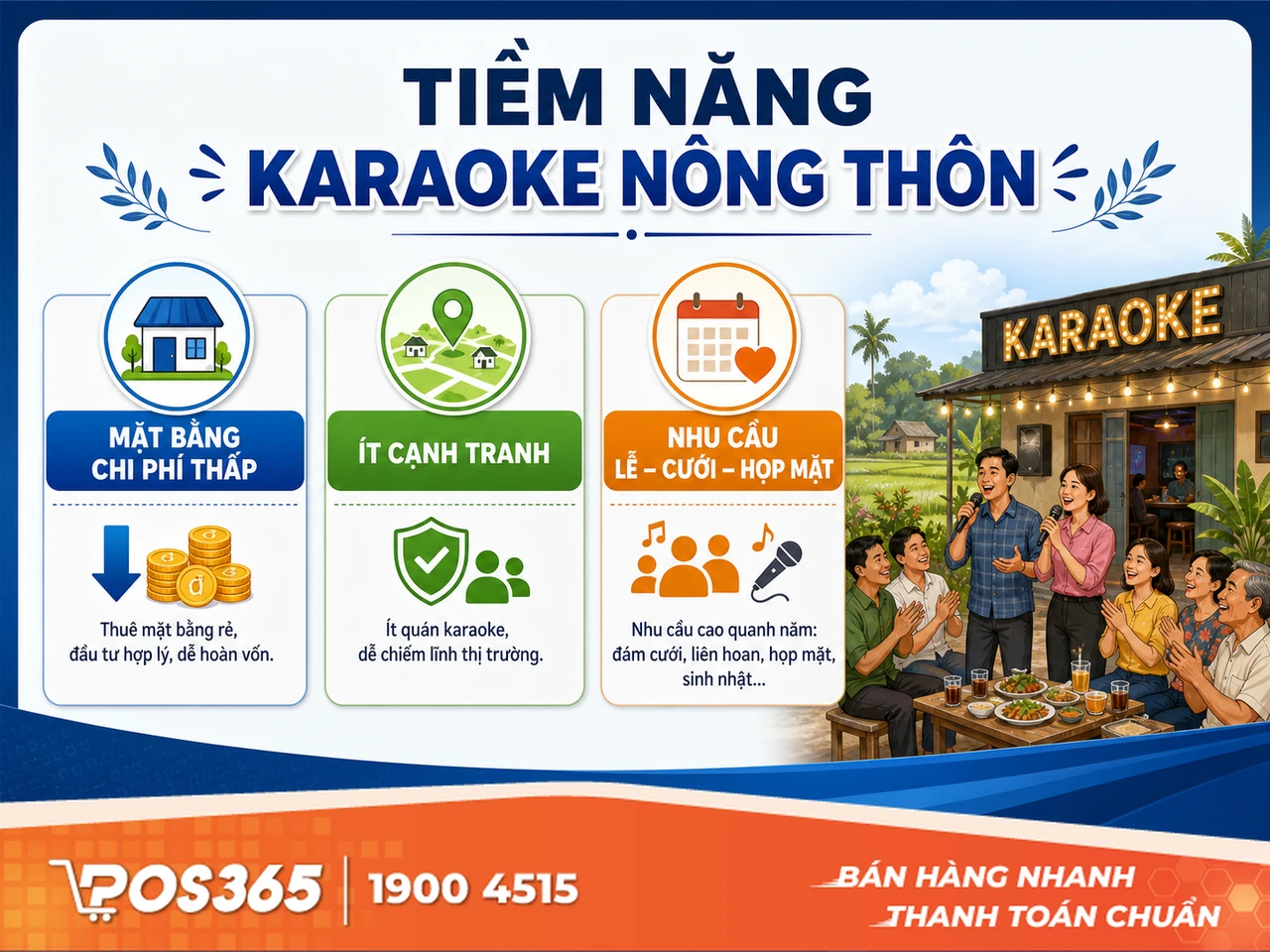 Tiềm năng kinh doanh quán karaoke tại khu vực nông thôn