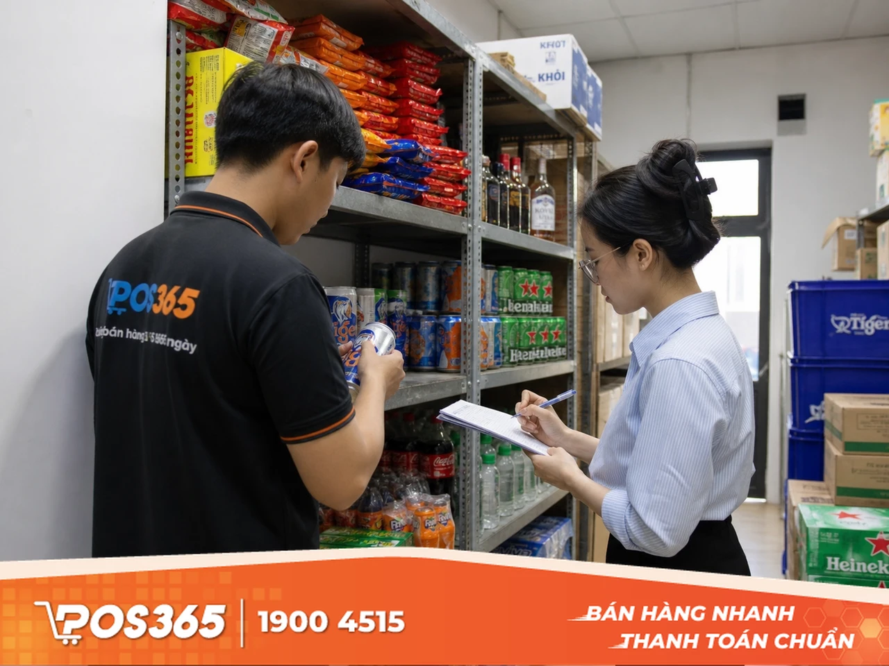 Tiến hành kiểm đếm thực tế theo nguyên tắc "đối chéo"