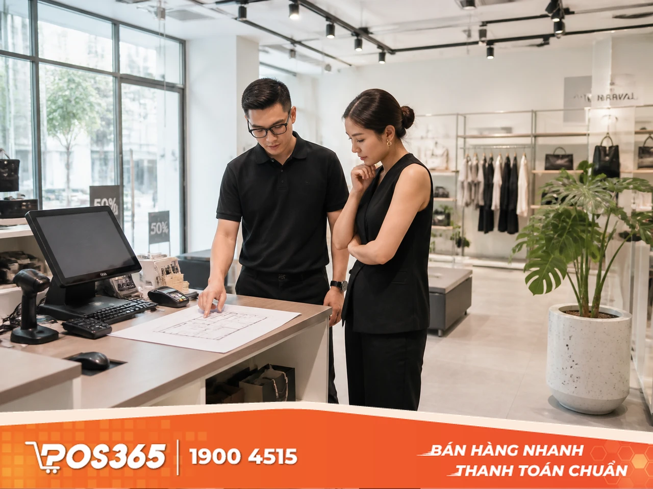 Tiêu chí chọn bàn thu ngân chuẩn công năng và phong thủy