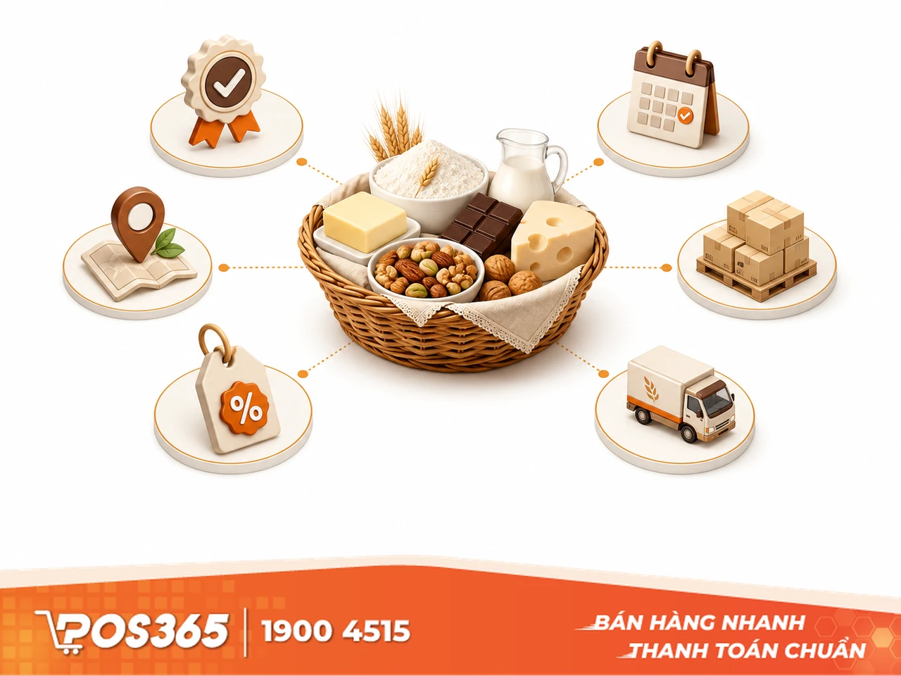 Tiêu chí chọn nguồn nguyên liệu sỉ cho tiệm bánh