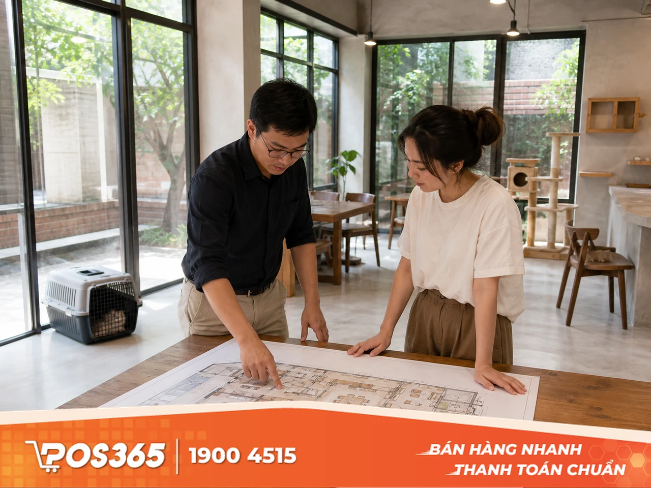 Tiêu chuẩn chọn địa điểm và thiết kế không gian
