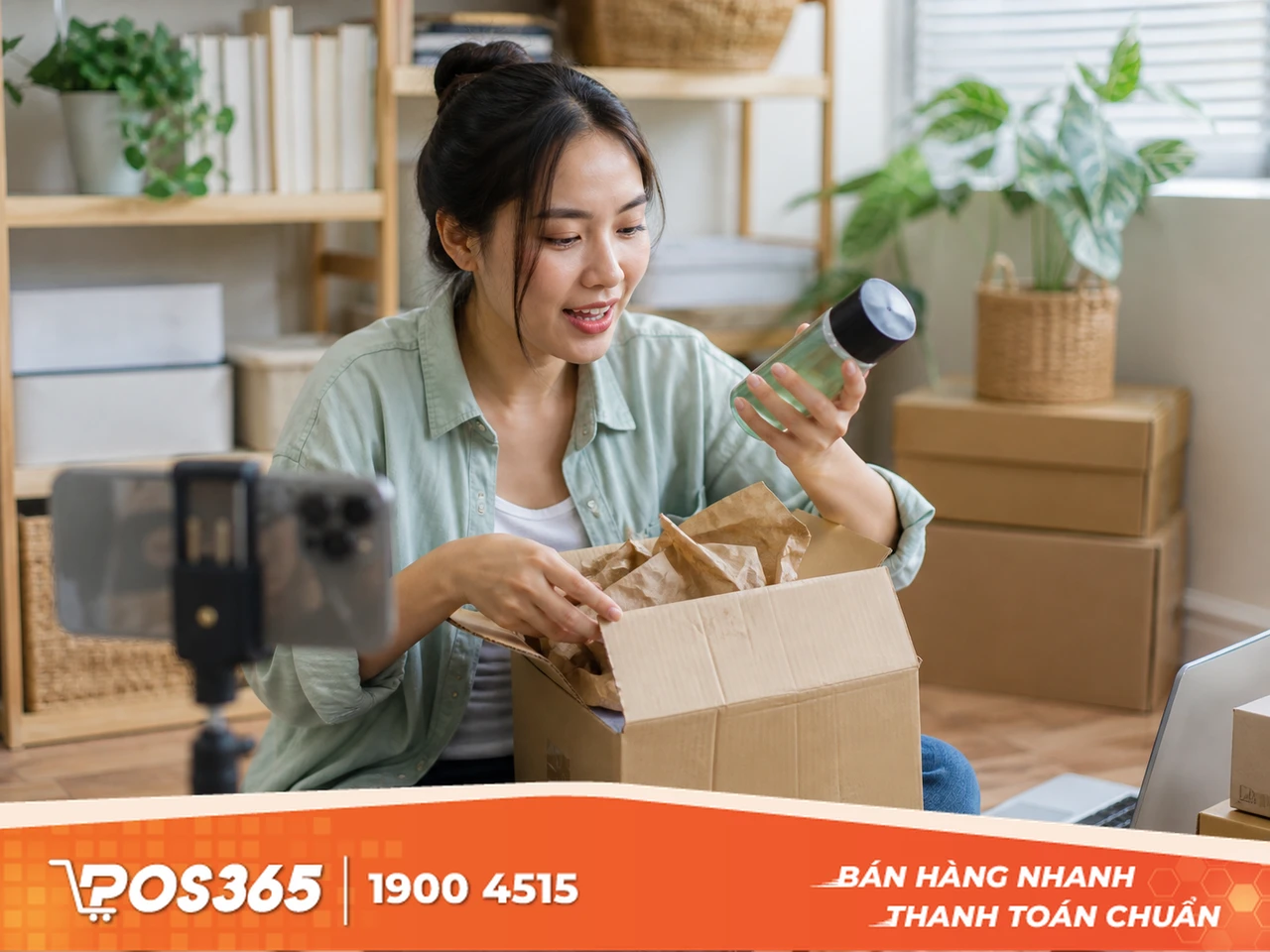 Trải nghiệm sản phẩm và lên đơn hàng đầu tiên