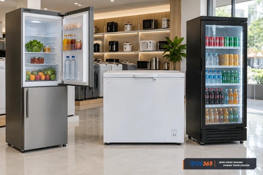 Tủ lạnh v&agrave; tủ đ&ocirc;ng phục vụ gia đ&igrave;nh v&agrave; kinh doanh