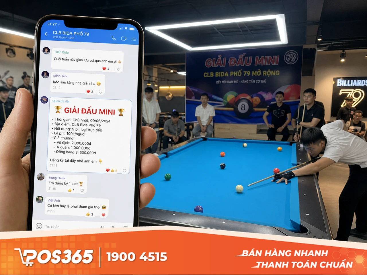Tuyệt chiêu duy trì tương tác giúp group Zalo quán bida luôn nóng