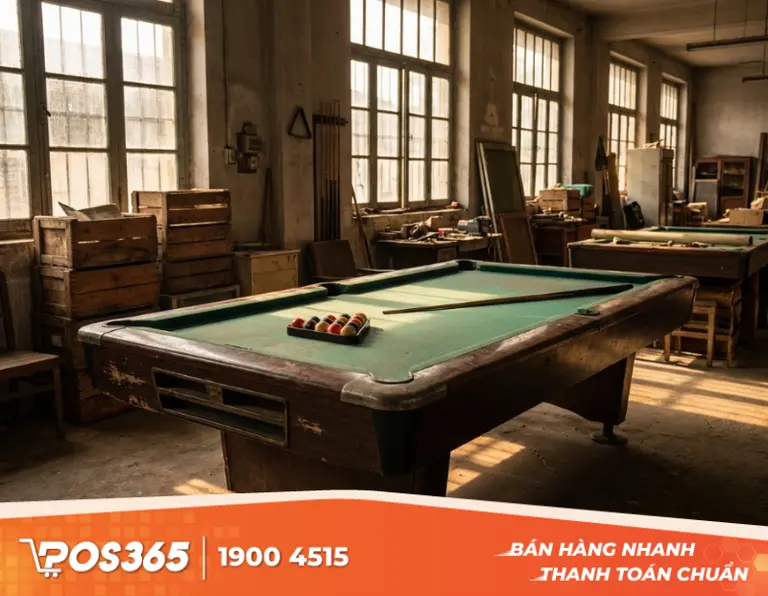 Ưu và nhược điểm khi mua bàn bida thanh lý (cũ)