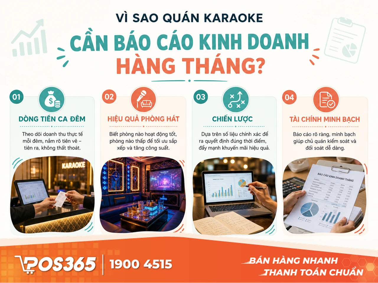 Vì sao quán karaoke bắt buộc phải lập báo cáo kết quả kinh doanh hàng tháng?