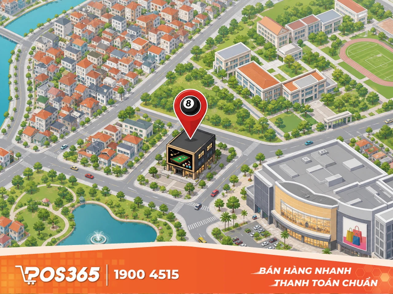 Xác định vị trí mặt bằng quán bida theo phân khúc khách hàng