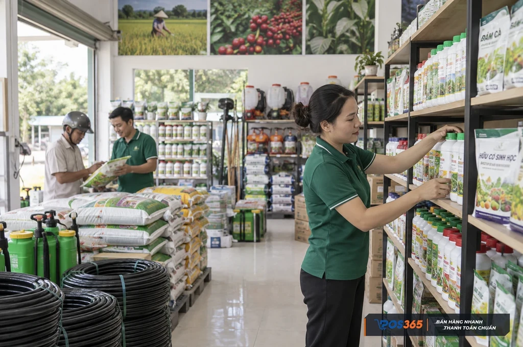 Xu hướng thiết kế cửa hàng vật tư nông nghiệp năm 2026