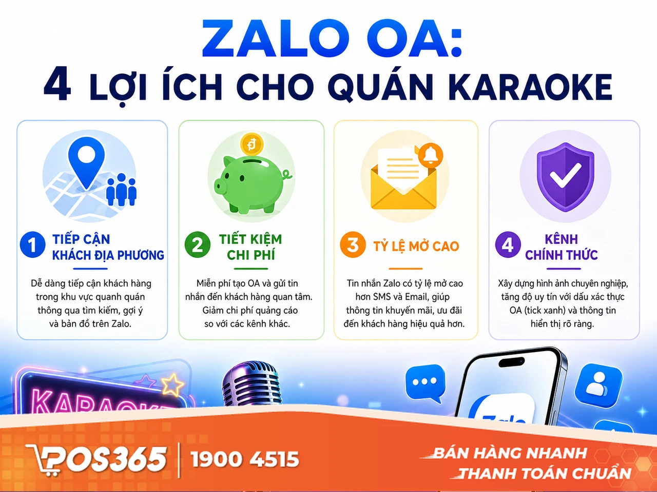 Zalo OA l&agrave; g&igrave; v&agrave; lợi &iacute;ch cốt l&otilde;i đối với qu&aacute;n karaoke?