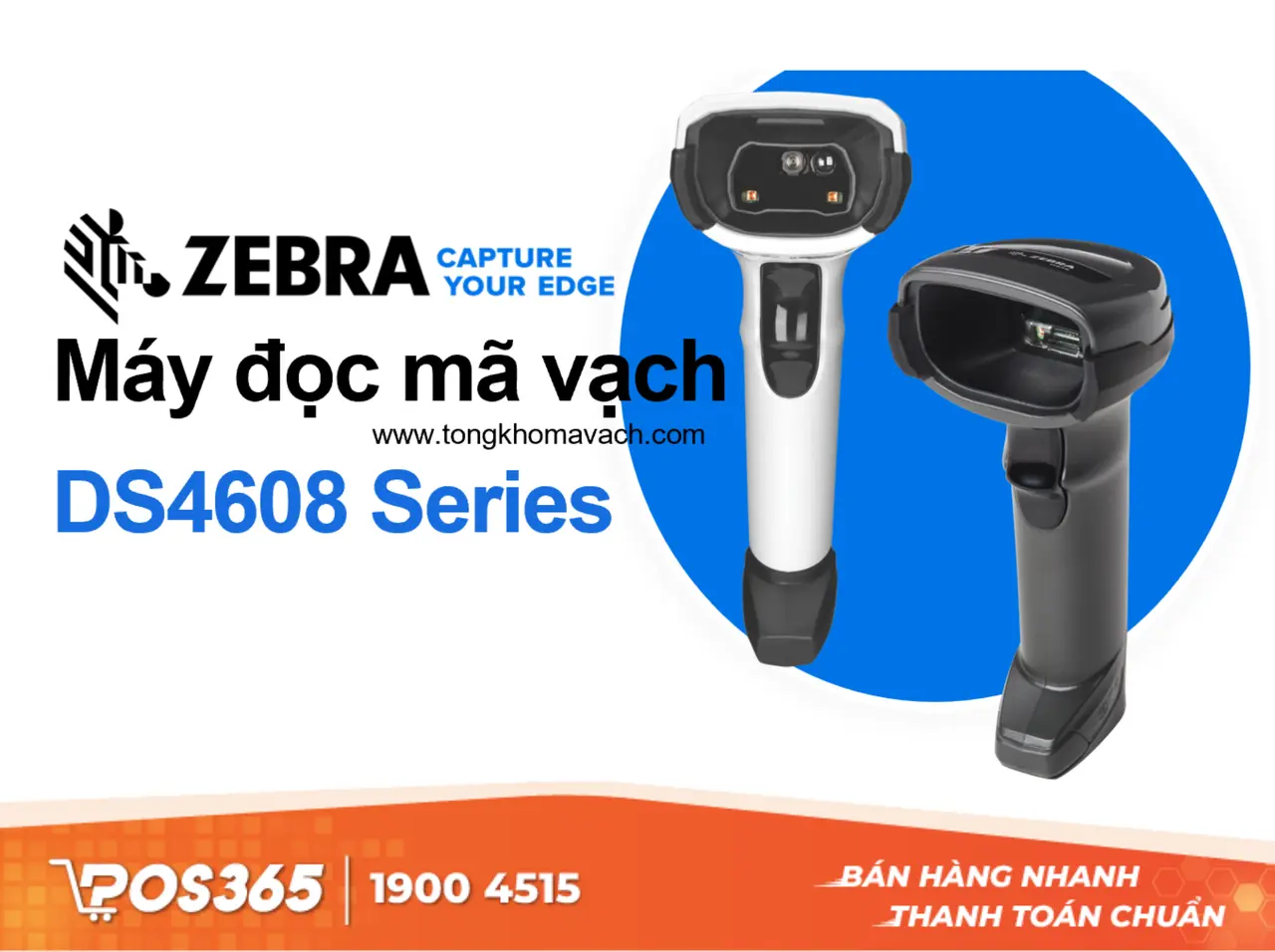 Zebra Barcode Scanner - Giải ph&aacute;p check m&atilde; vạch chuy&ecirc;n nghiệp cho doanh nghiệp