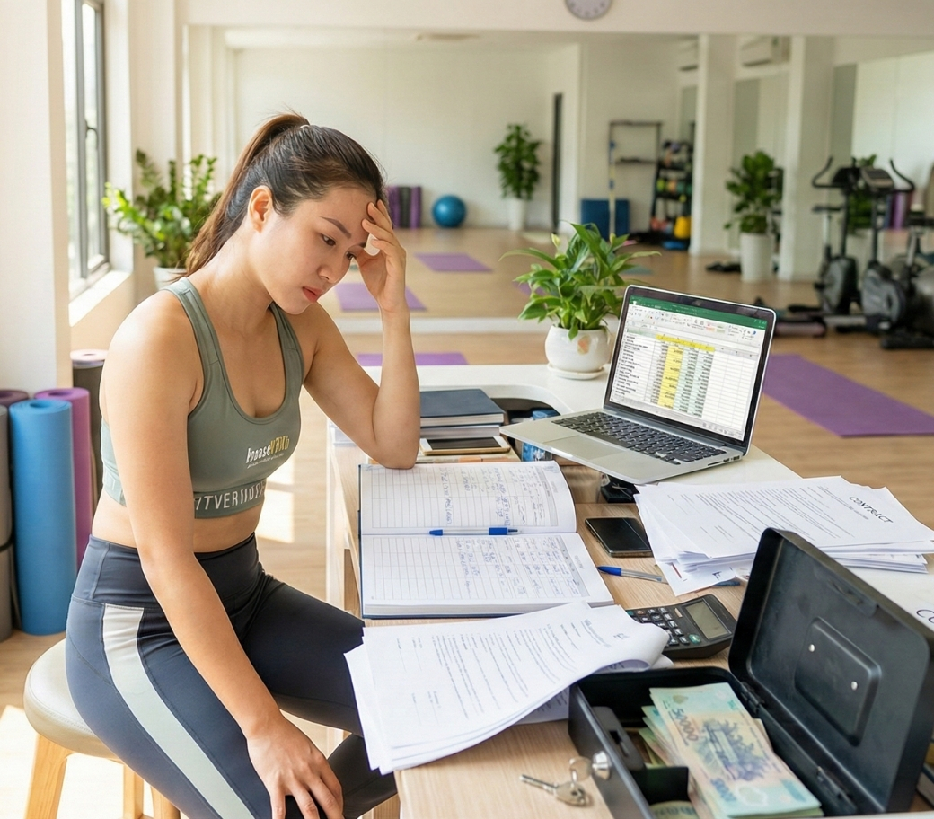 Anh chị chủ phòng Gym, Yoga có đang gặp khó khăn này?