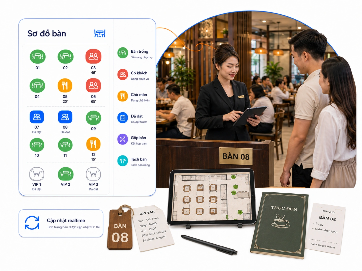 Quản lý Sơ đồ bàn