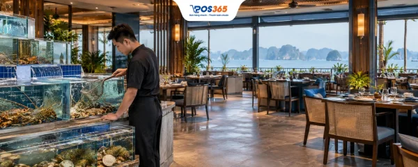 Thiết kế nhà hàng hải sản: Tiêu chuẩn bố trí layout chuẩn 2026