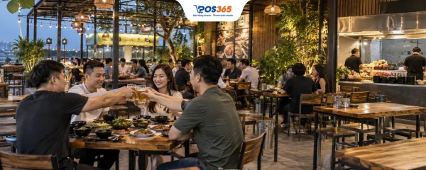 Những mẫu thiết kế quán nhậu đơn giản, đẹp , hút khách
