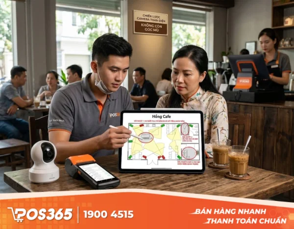 Sơ đồ lắp đặt Camera giám sát quán cafe: Các góc khuất bắt buộc phải soi tới