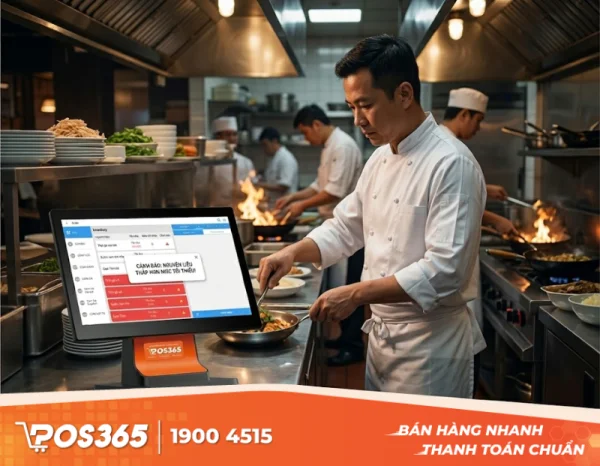 Cảnh báo tồn kho tối thiểu: Để bếp nhà hàng không bao giờ "hết hàng"