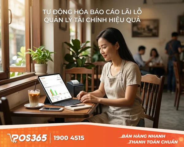 Tự động hóa báo cáo lãi lỗ quán cafe bằng phần mềm quản lý bán hàng