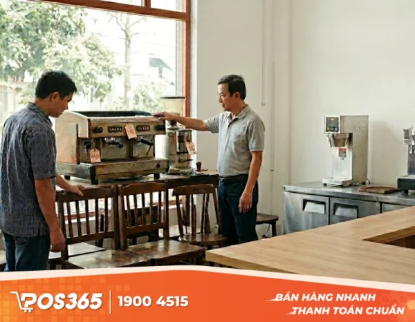 Thanh lý thiết bị quán cafe ở đâu được giá tốt khi muốn đổi mới?