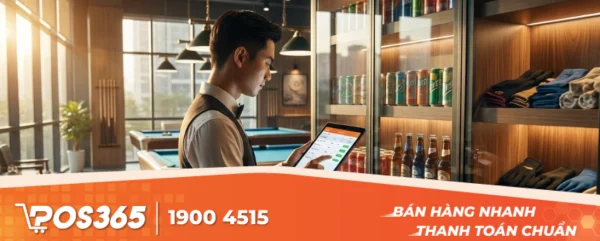 Kinh nghiệm quản lý kho F&B và thiết bị tiêu hao quán bida