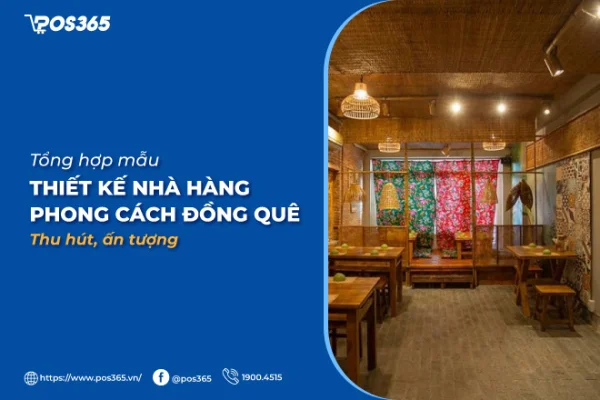 50+ mẫu thiết kế nhà hàng phong cách đồng quê thu hút, ấn tượng