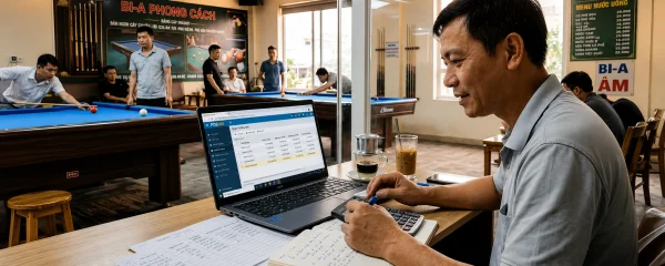 Cách tính khấu hao tài sản cố định (bàn bida, điều hòa) vào giá vốn