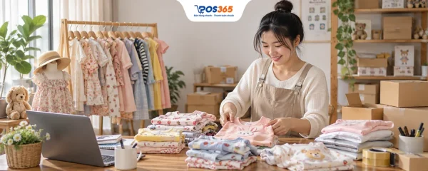 Bí quyết kinh doanh quần áo trẻ em Online đột phá doanh thu