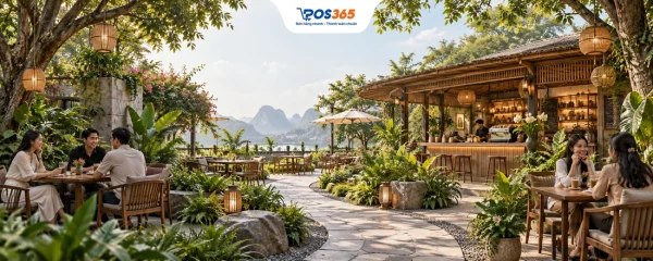 Mô hình quán Cafe ngoài trời đẹp hút khách và dễ sinh lời 2026