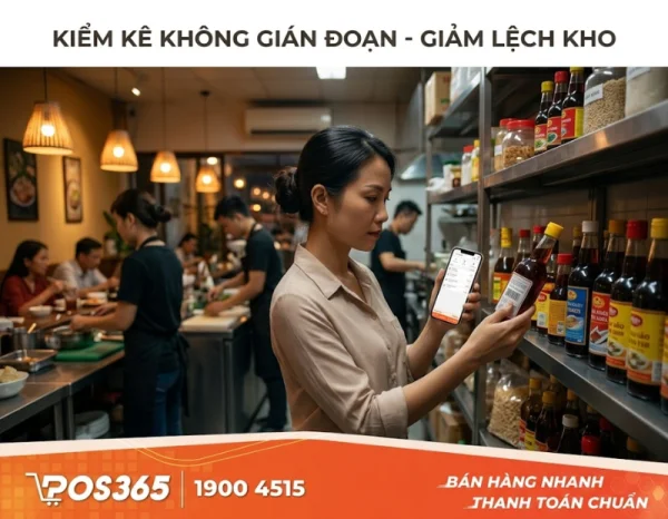 Tại Sao Nhà Hàng Lệch Kho? Cách Kiểm Kê Không Gián Đoạn