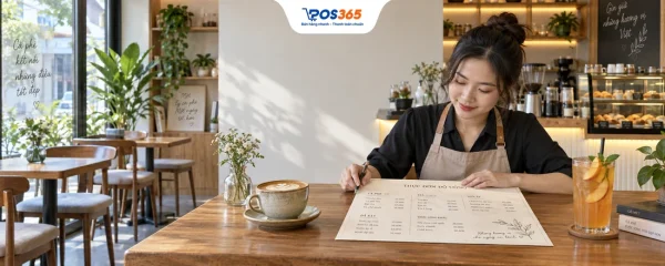 Cách làm menu quán cafe đẹp, đơn giản chuẩn xu hướng 2026