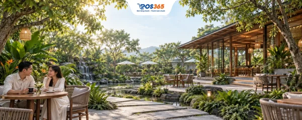 10+ mô hình quán cafe sân vườn đẹp hiện đại xu hướng 2026